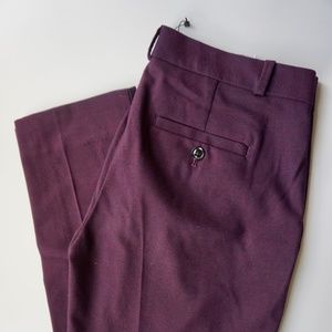Banana Republic Business Casual Plum Pants - Size 2 Petite